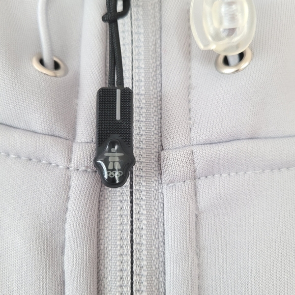 VANCOUVER 2010 OLYMPIC Winter Game Official Merchandise Light Grey Hoodie Jacket - Picture 8 of 15